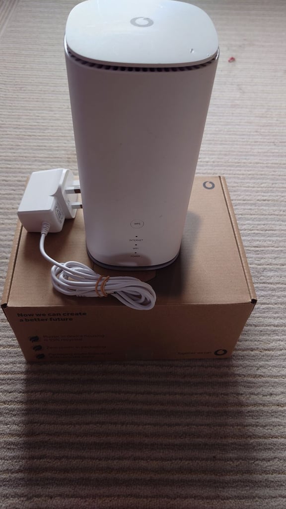 ZTE Vodafone GigaCube Mc888 Ultra5G CPE Router Wi-Fi 6 (2.7GBPS)Unlocked