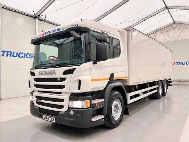 Scania P320 6x2 10 Tyre Rear Lift Box Van
