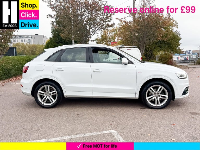 2012 Audi Q3 2.0 TFSI S line SUV 5dr Petrol Manual quattro Euro 5 (s/s) (170 ps) ESTATE Petrol Ma...