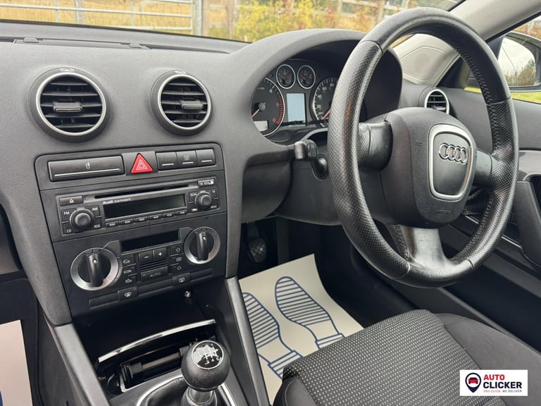 2005 Audi A3 2.0 TDI Sport Hatchback 3dr Diesel Manual (150 g/km, 140 bhp) Hatchback Diesel Manual
