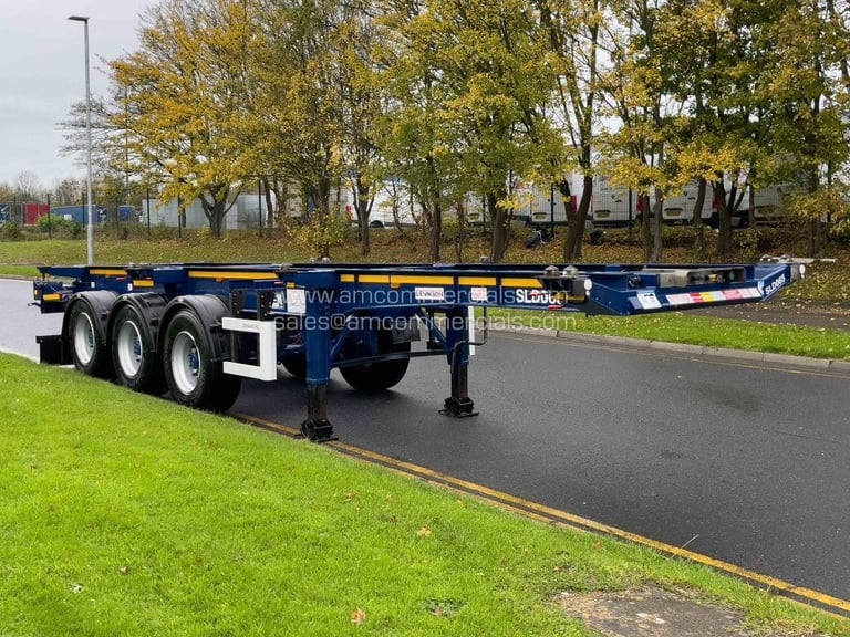 DENNISON SLIDING SKELETAL TRAILER 