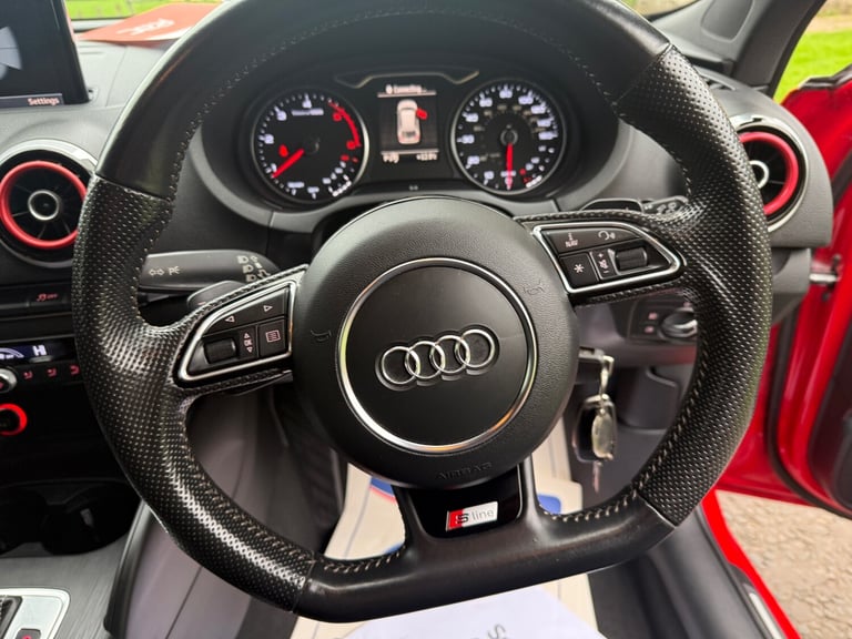 2016 Audi A3 2.0 TDI Quattro S Line 5dr S Tronic [Nav] HATCHBACK Diesel Automatic