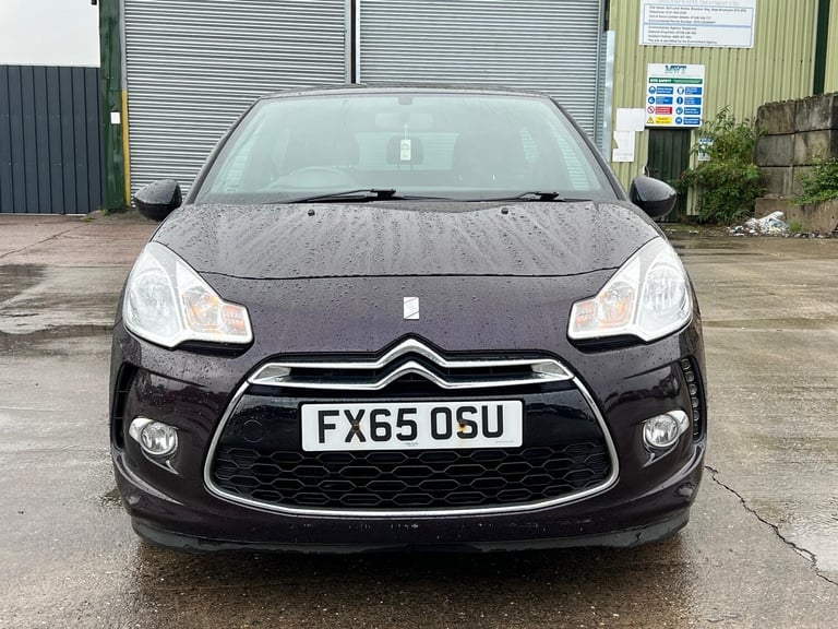 2015 DS Automobiles DS 3 1.6 BlueHDi DStyle 3dr HATCHBACK Diesel Manual