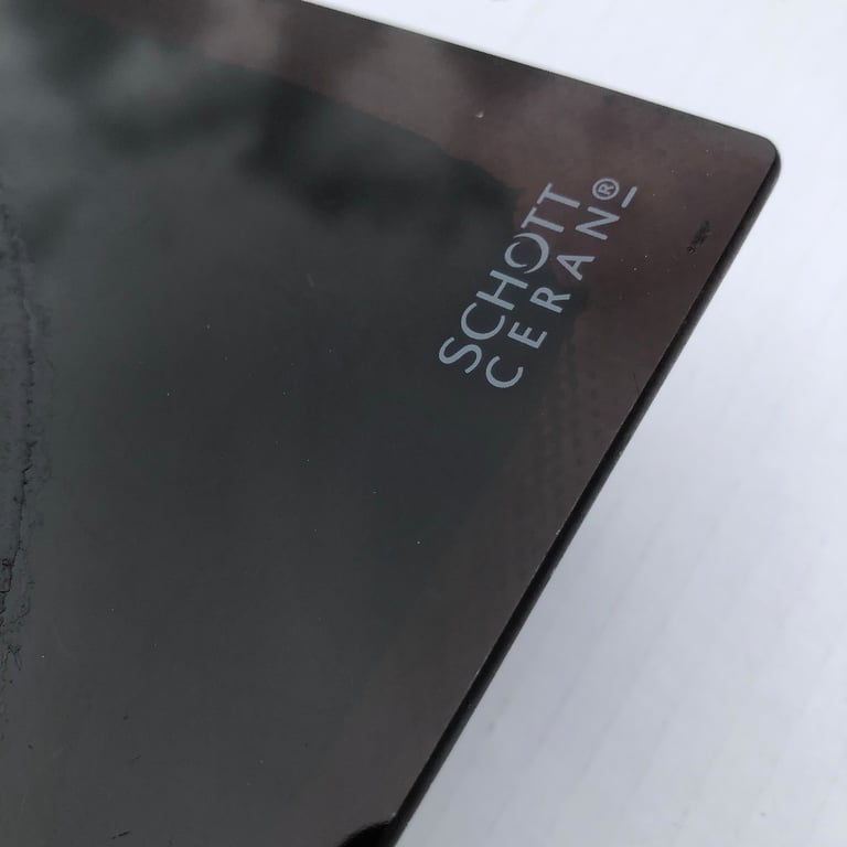 Hotpoint Elegance CRC641DB ELECTRIC HOB Four Rings Glass Ceramic Surface Schott Ceran (£299 ONP)