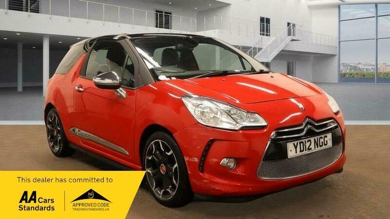 2012 Citroen DS3 1.6 e-HDi Airdream DSport Plus Euro 5 (s/s) 3dr HATCHBACK Diesel Manual