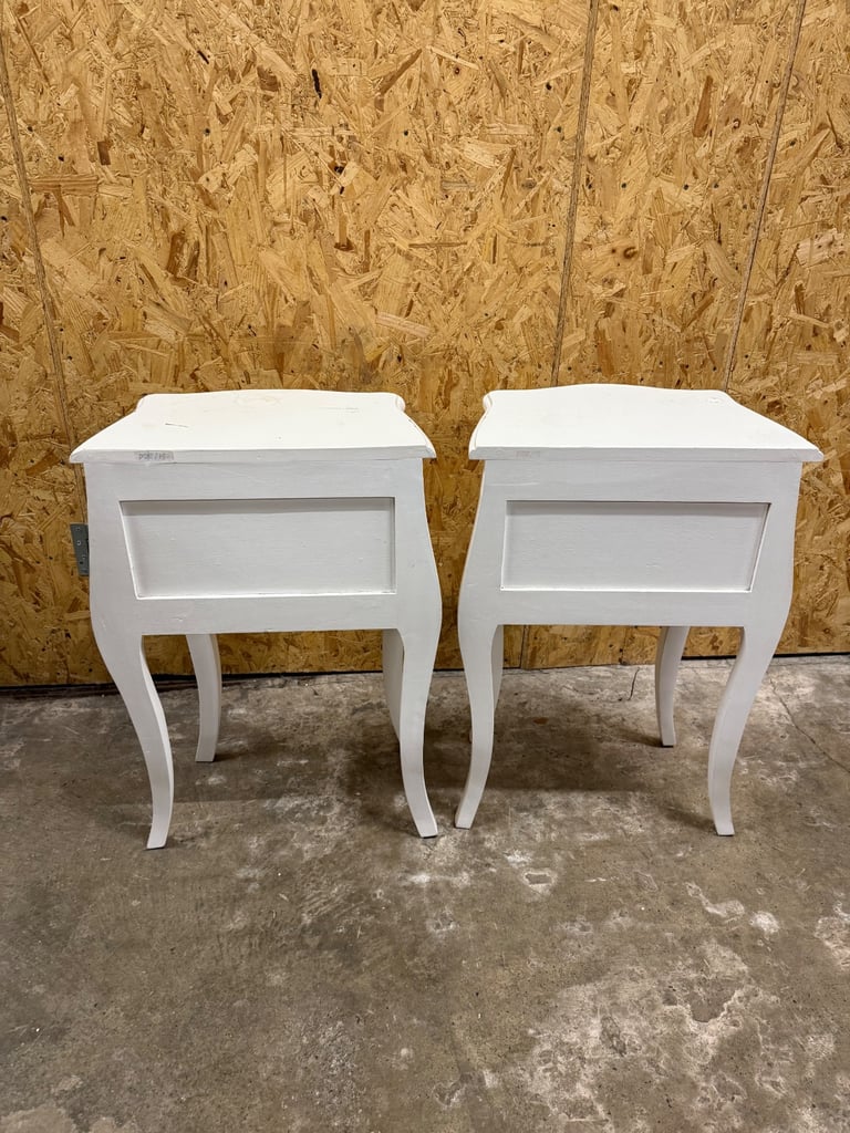 Louis Style Bedsides Pair 