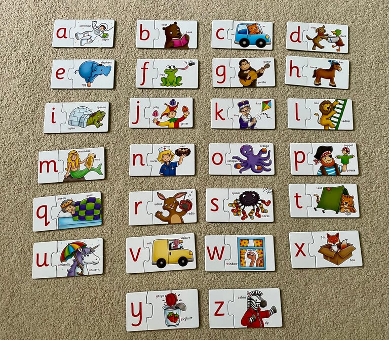 Oxford Toys “Alphabet Match” jigsaw puzzle 