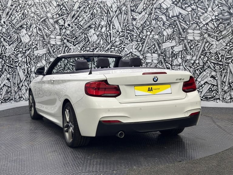 2018 BMW 2 Series 2.0 218d M Sport Convertible 2dr Diesel Auto Euro 6 (s/s) (150 ps) Convertible ...