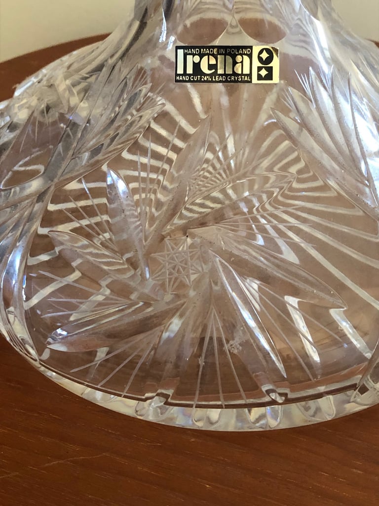 Lead Crystal Whisky Decanter 