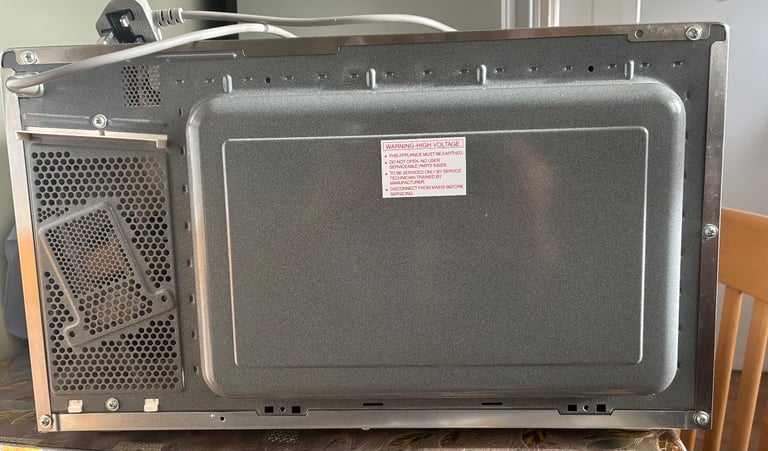 Panasonic NN-ST48KSBPQ Inverter Microwave Oven with Glass Turntable, 32L