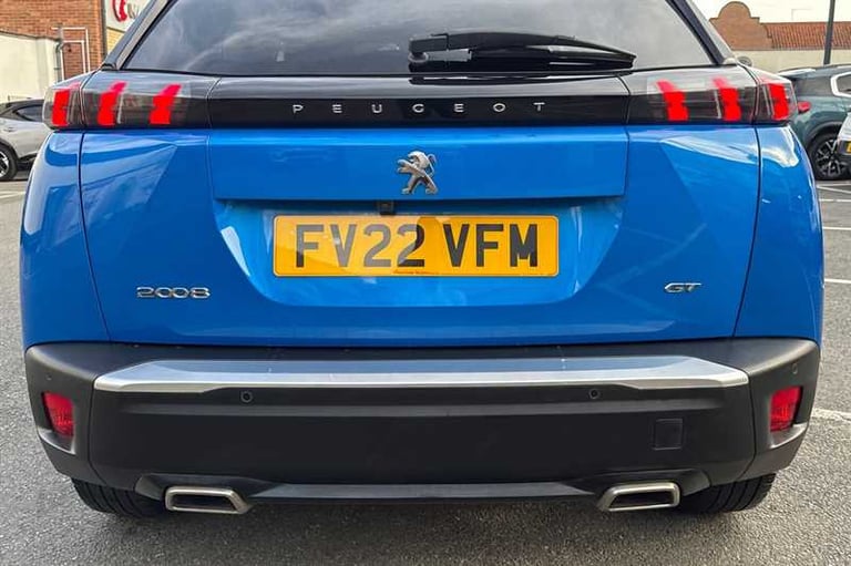 2022 Peugeot 2008 1.2 PureTech GT SUV 5dr Petrol EAT Euro 6 (s/s) (130 ps) SUV Petrol Automatic