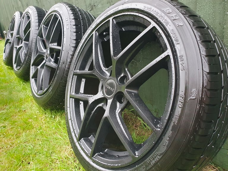 image for 18"ROMAC DIABLO ALLOY WHEELS PCD 5x112 in very good condition to AUDI, VW, SEAT, SKODA, MERCEDES...