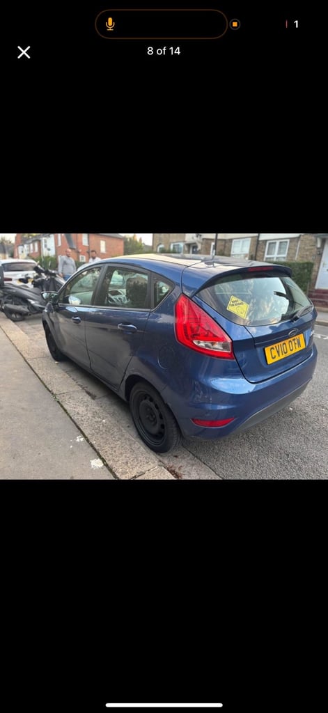 Ford, FIESTA, Hatchback, 2010, Manual, 1242 (cc),5 doors - Image 13