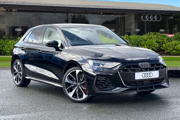 image for 2025 Audi S3 2.0 TFSI Black Edition Sportback S Tronic quattro Euro 6 (s/s) 5dr Hatchback Automatic