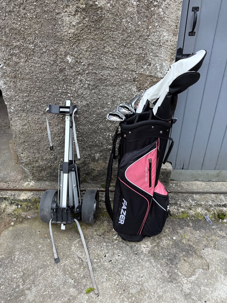 image for Fazer CTR21 Ladies Golf Set with trolley
