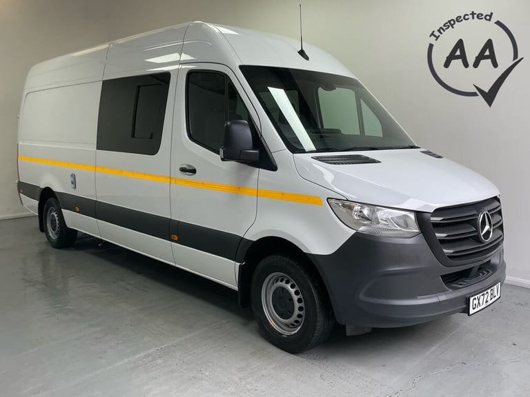 2023 Mercedes-Benz Sprinter 315cdi Progressive L3 H2 RWD 2.0l 150ps Welfare Van Diesel Manual