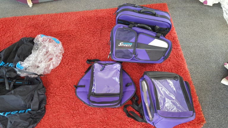 Oxford tank bags and side panniers