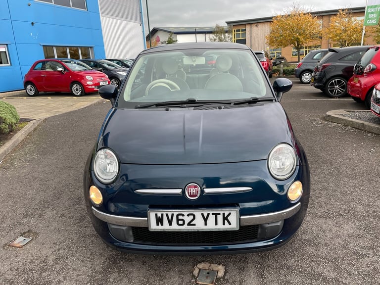 2012 Fiat 500 1.2 Lounge Hatchback 3dr Petrol Manual Euro 4 (69 bhp) Petrol