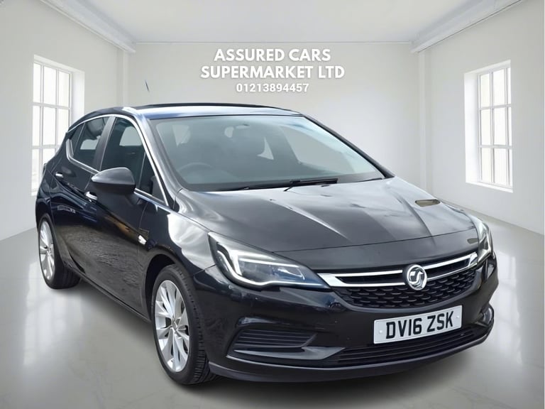 2016 16 VAUXHALL ASTRA 1.4I TURBO DESIGN HATCHBACK 5DR PETROL MANUAL EURO 6 (125