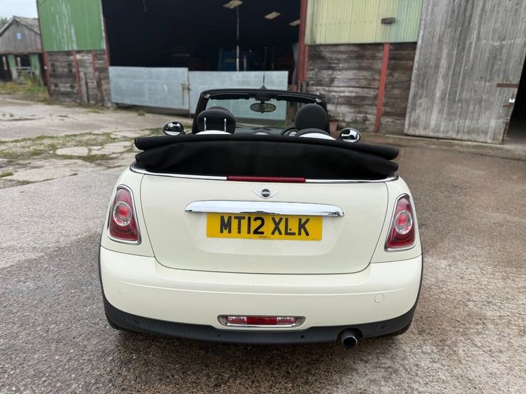 2012 MINI Convertible 1.6 One 2dr CONVERTIBLE Petrol Manual