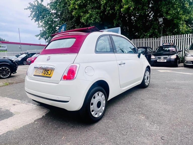 2014 Fiat 500C 1.2 Pop Euro 6 (s/s) 2dr CONVERTIBLE Petrol Manual