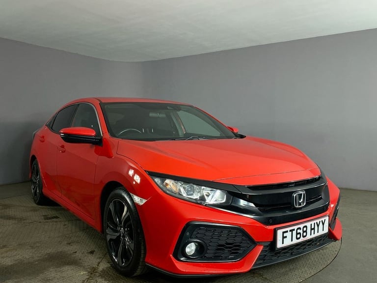 2019 68 HONDA CIVIC 1.0 VTEC TURBO SR HATCHBACK 5DR PETROL MANUAL EURO 6 (S/S) (