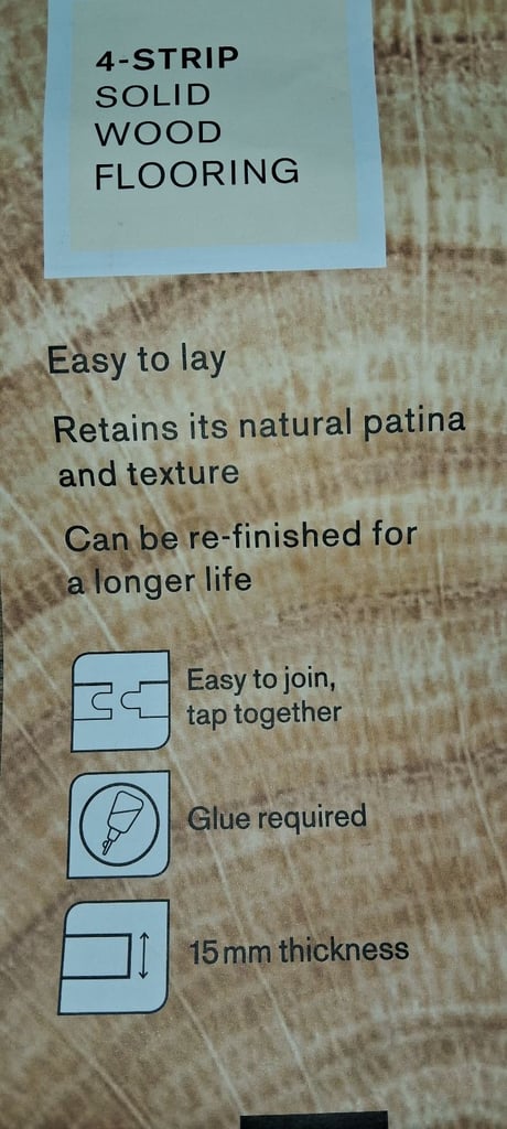 Reclaimed solid wood flooring 15mm