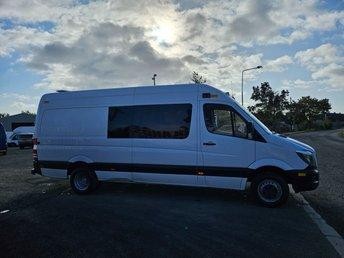 2016 ON 66 PLATE MERCEDES BENZ SPRINTER 516CDI TRW LWB DIESEL CREW VAN ULEZ FREE