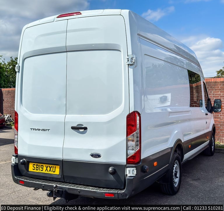 2019 Ford Transit 2.0 350 EcoBlue Trend Crew Van RWD L4 H3 Euro 6 6dr PANEL VAN Diesel Manual