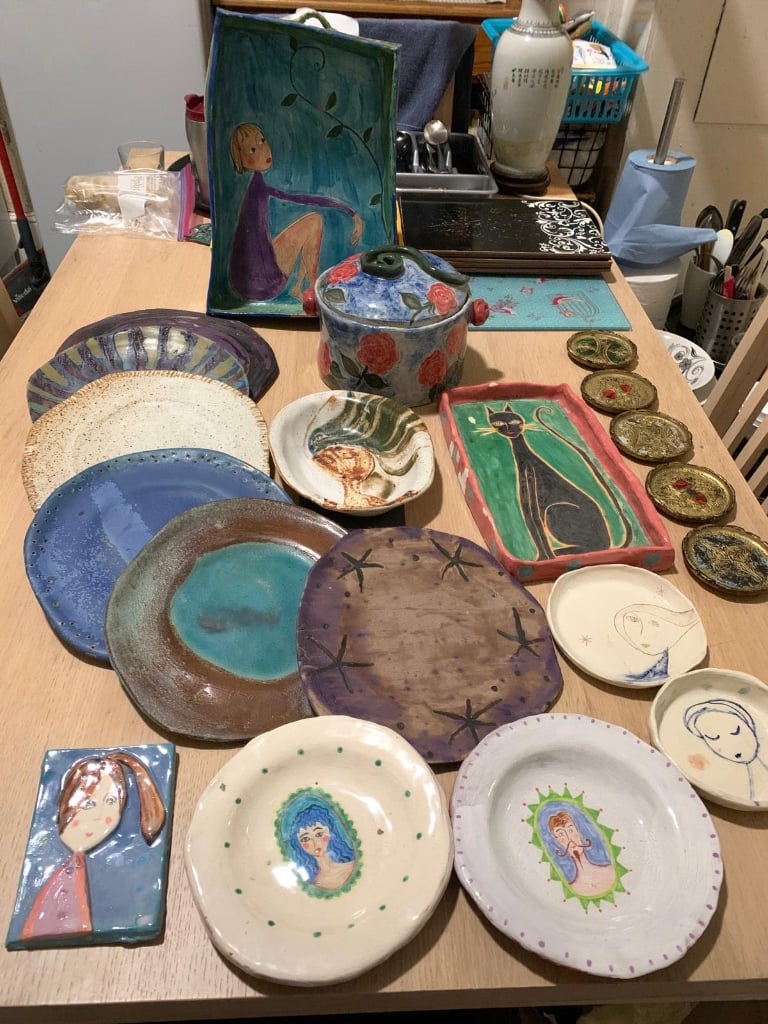 Ceramics small £5 each big £9 each