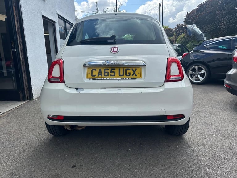 FIAT 500 1.2 500 My17 1.2 69hp Pop White Manual Petrol 2016