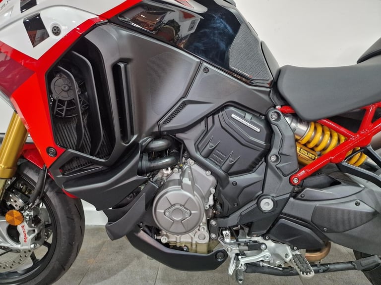 2022 Ducati Multistrada V4 Pikes Peak, Evotech Extras, Full Titanium Termignoni