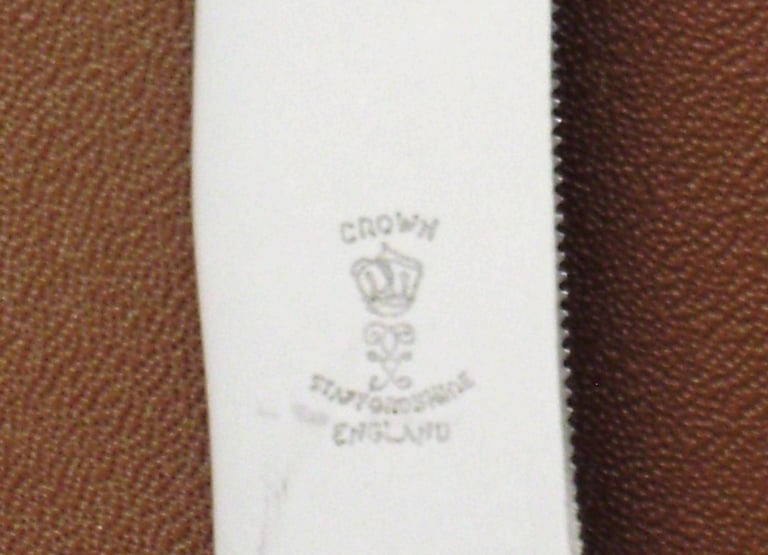 Crown Staffordshire Bone China cake plate/stand
