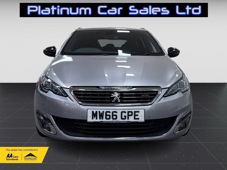 2016 PEUGEOT 308 PURETECH S/S SW GT LINE ESTATE Petrol