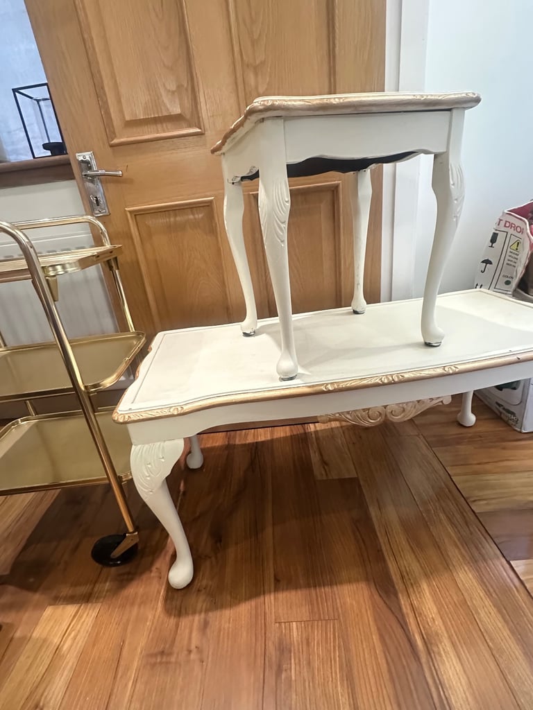 image for Upcyle project 3 items coffee table side table and drinks bar trolley 