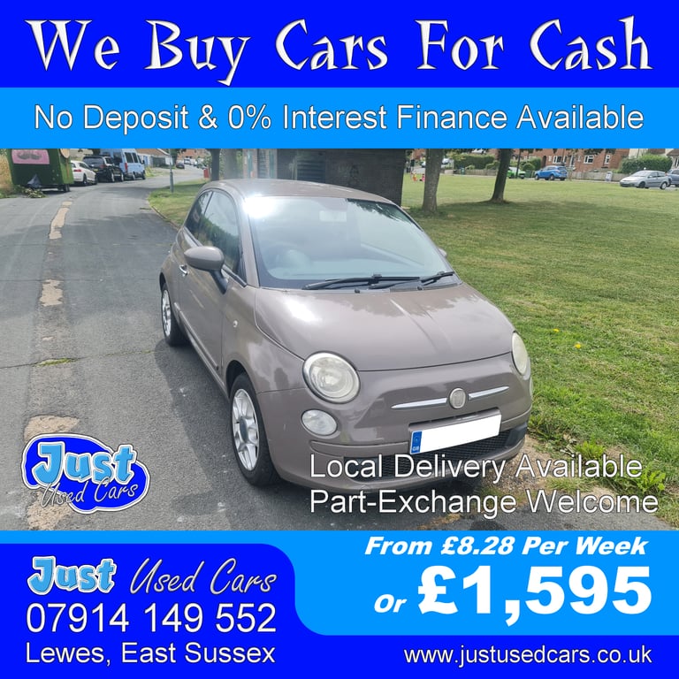image for Fiat 500 1.2 Sport Manual Petrol 08 Reg 2008, 88,603 Miles Finance Available Part-Exchange Welcome