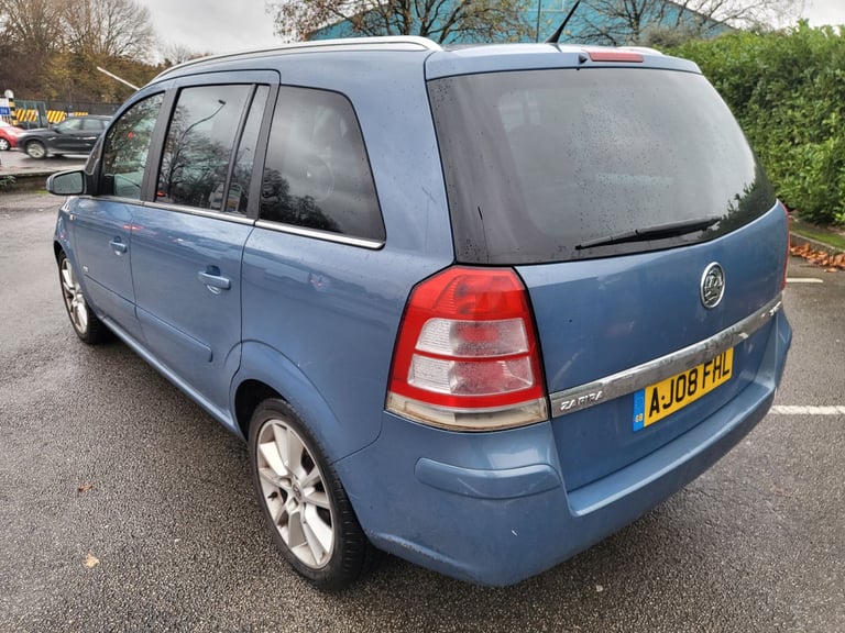 Vauxhall, ZAFIRA, MPV, 2008, Manual, 1910 (cc), 5 doors