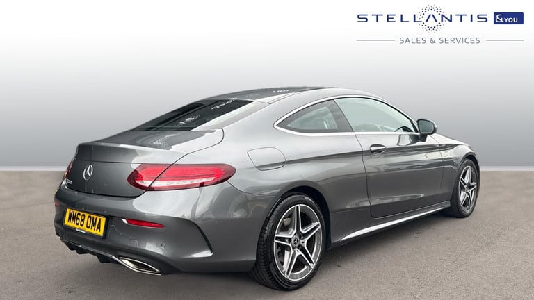 2019 Mercedes-Benz C-Class 1.5 C200 MHEV AMG Line (Premium) Coupe 2dr Petrol G-Tronic+ Euro 6 (s/...
