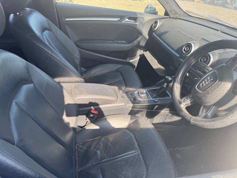 Audi a3 2 door 1.6 tdi 2015 white BREAKING FOR PARTS 