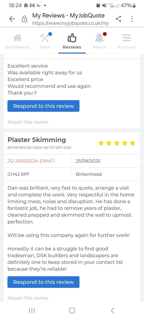 DSK Plasterering and Lanscapers