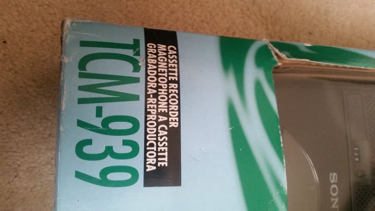 Sony Cassette Recorder TCM-939