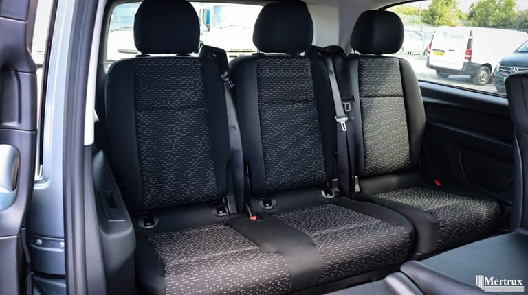 1969 Mercedes-Benz Vito 100kWh SELECT Tourer Double Cab (Auto) FWD L3 (8Seat) Window Van Electric...