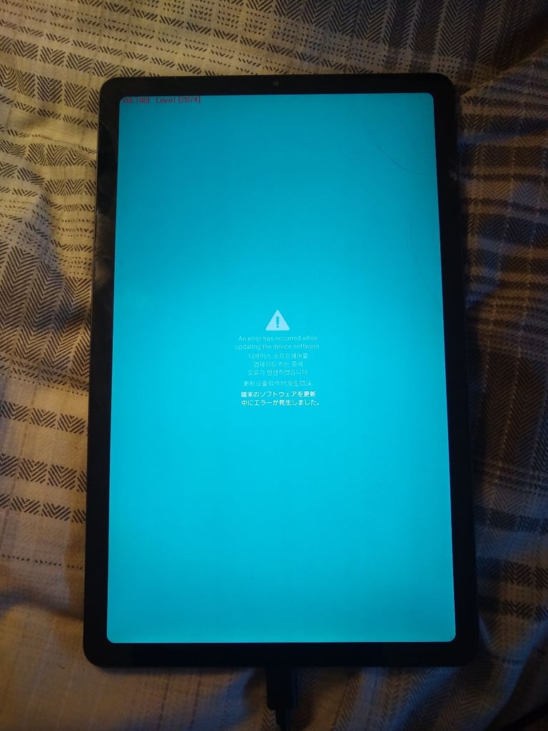 image for Faulty Damaged Samsung Tab S6 Lite 2020 LTE ipad google android