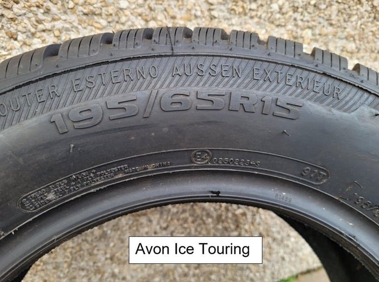 image for Single winter tyres for sale.