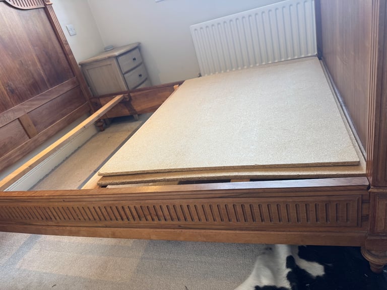 Antique French double bed 