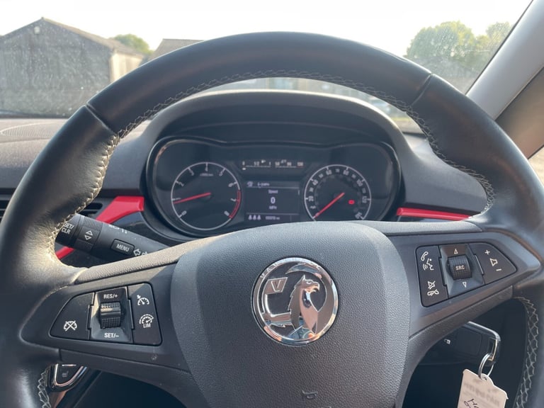 VAUXHALL CORSA 1.4 GRIFFIN with full main dealer service history, bright red,