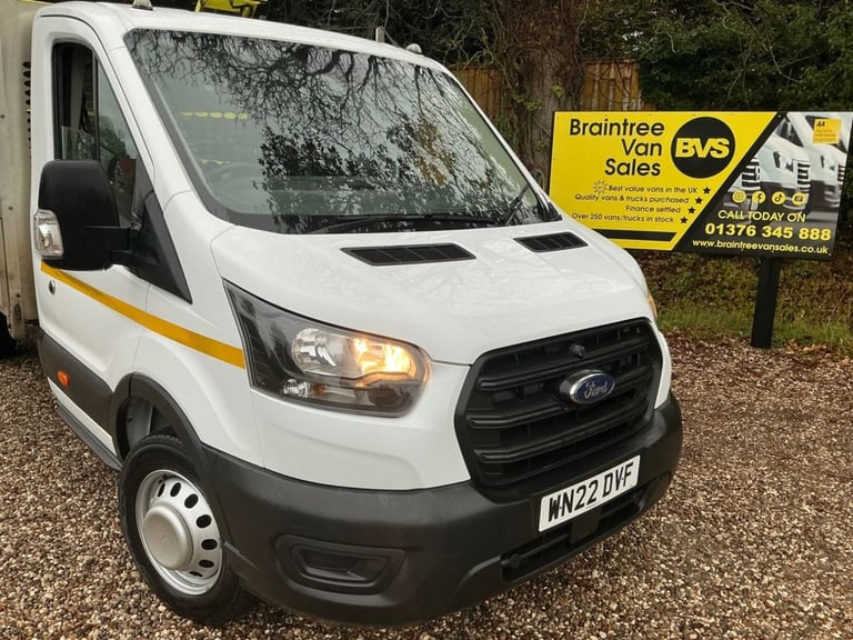 2022 Ford Transit 2.0 350 EcoBlue HD Leader DROPSIDE Cab 2dr Diesel Manual RWD L4 Euro 6 (s/s DRO...
