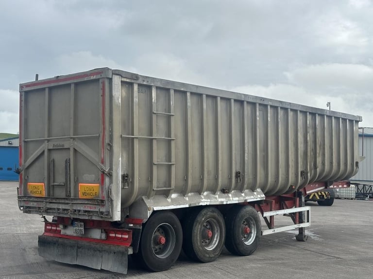 TOP TRAILERS ALUMINIUM TIPPING TRAILER 