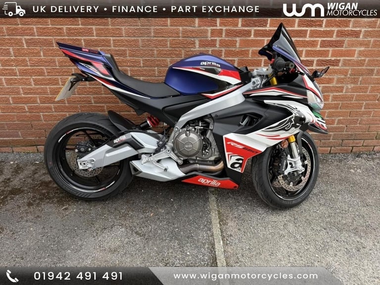 image for Aprilia RS 660, 2025/25, just 866 miles with fsh, balance of waarranty