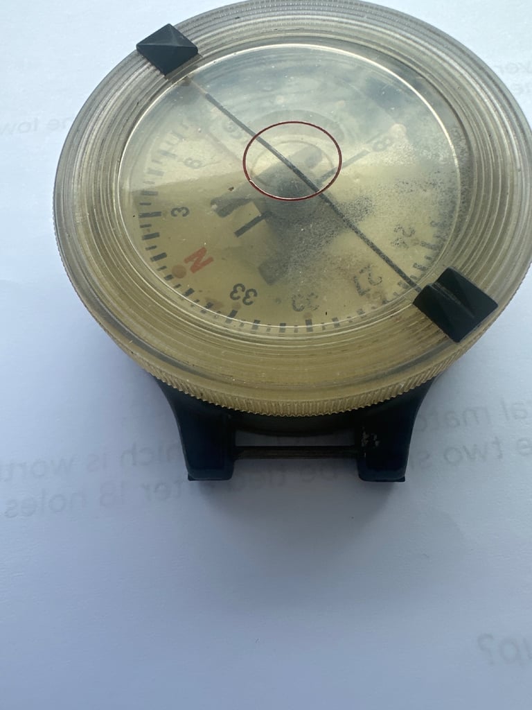 WW2 GERMANY PILOT WRIST COMPASS